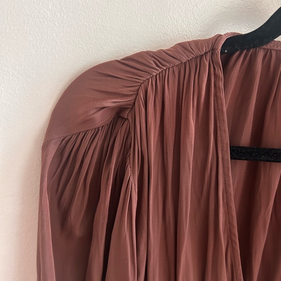 Aritzia Mauve Tie Top - Picture 5 of 5